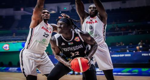 تعقد موقف مصر.. جنوب السودان تفوز على أنجولا في مونديال السلة